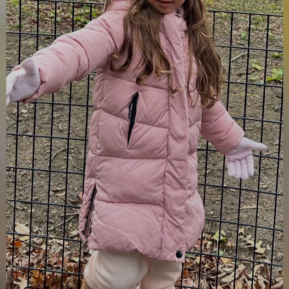 Pink Kids Winter Coat